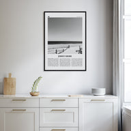 Jersey Shore Travel B&W No 1 Poster