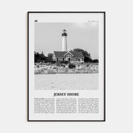 Jersey Shore Travel B&W No 2 Poster