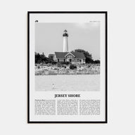 Jersey Shore Travel B&W No 2 Poster