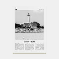 Jersey Shore Travel B&W No 2 Poster