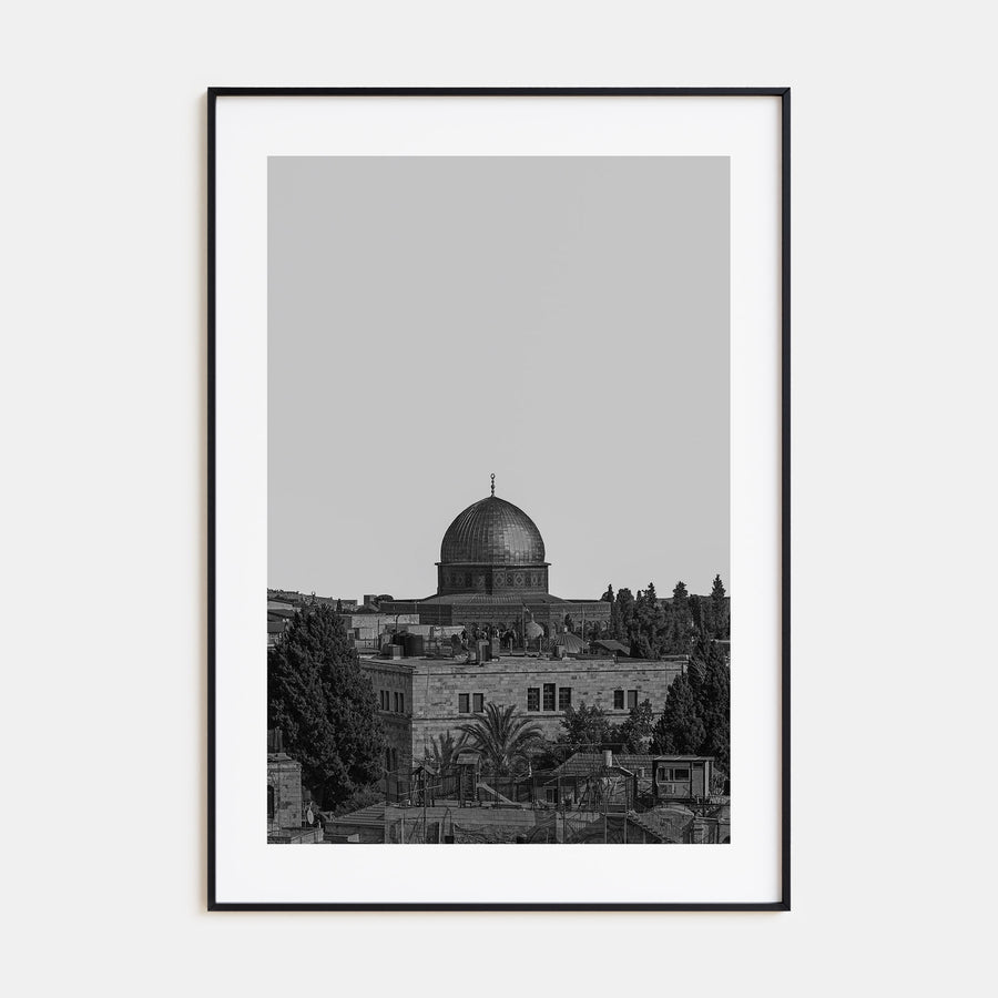 Jerusalem Photo B&W Poster