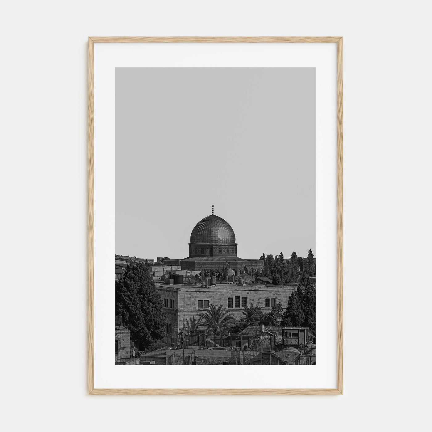 Jerusalem Photo B&W Poster