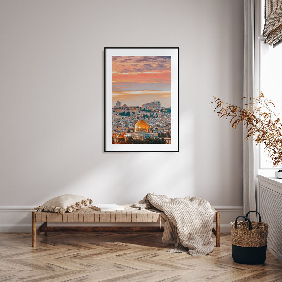 Jerusalem Photo Color Poster