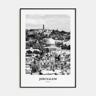 Jerusalem Portrait B&W Poster