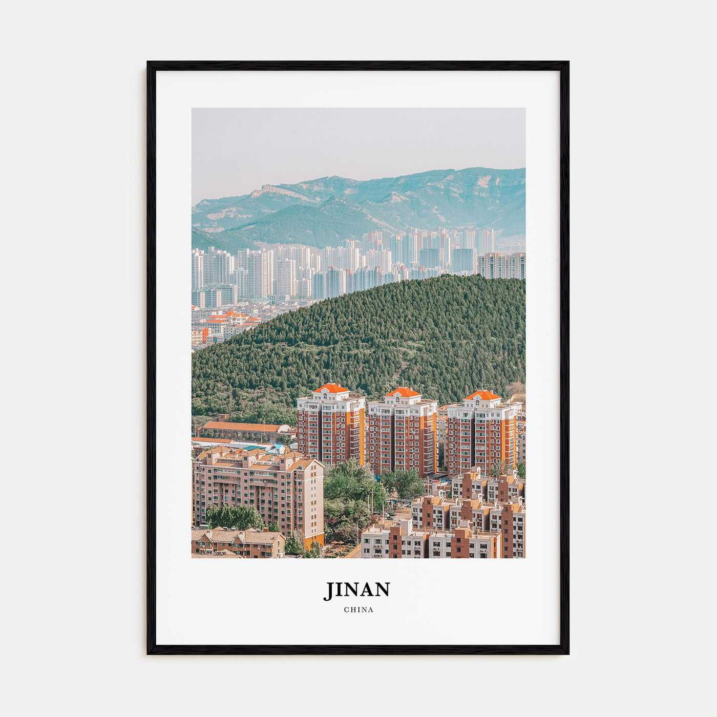 Jinan Portrait Color Poster