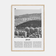 Jinan Travel B&W Poster