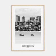 João Pessoa Portrait B&W Poster