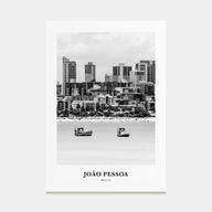 João Pessoa Portrait B&W Poster