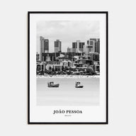 João Pessoa Portrait B&W Poster