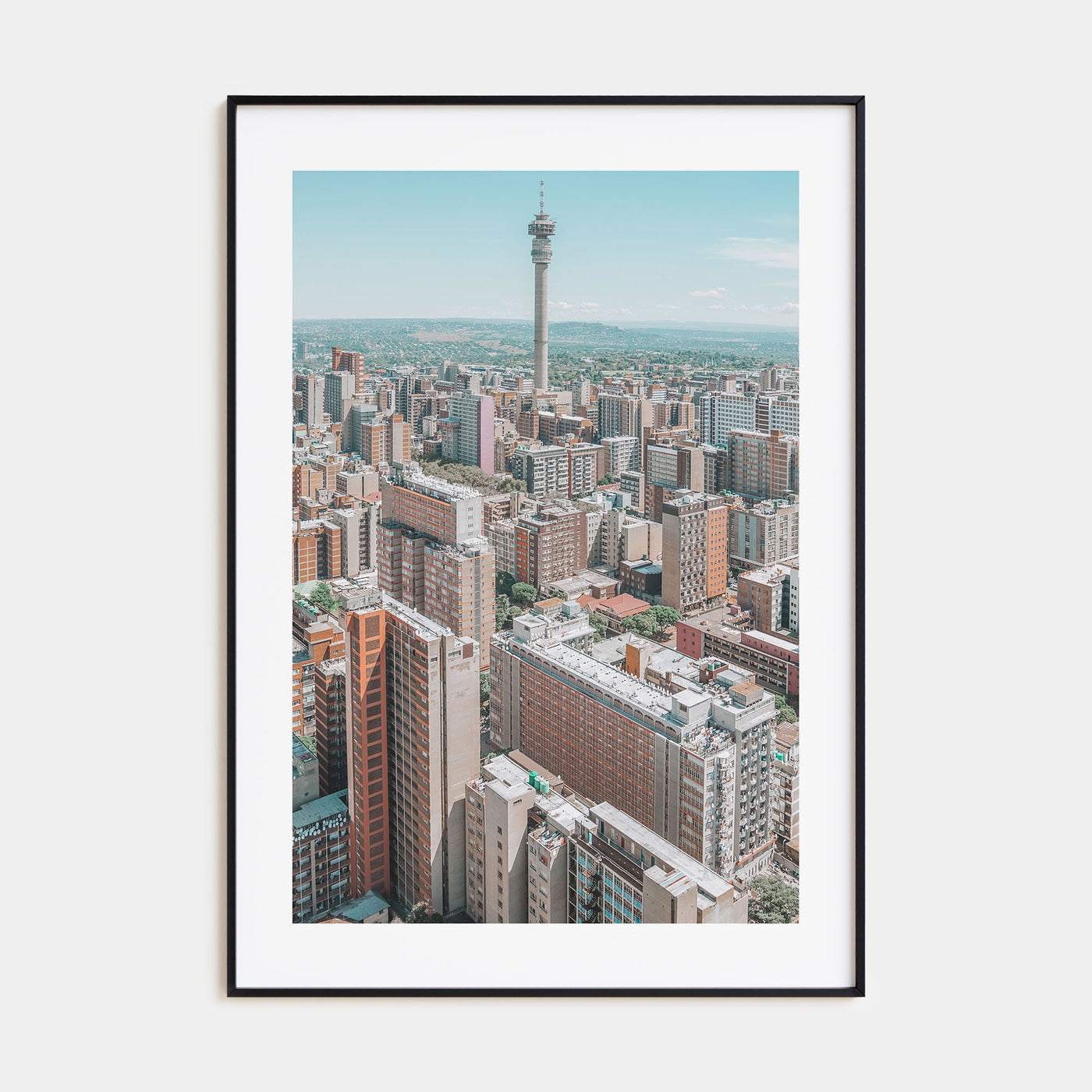 Johannesburg Photo Color Poster