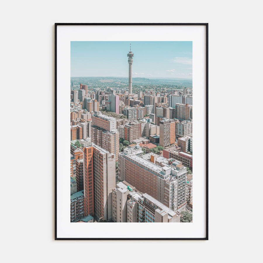 Johannesburg Photo Color Poster