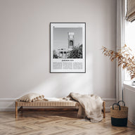 Johnson City Travel B&W Poster