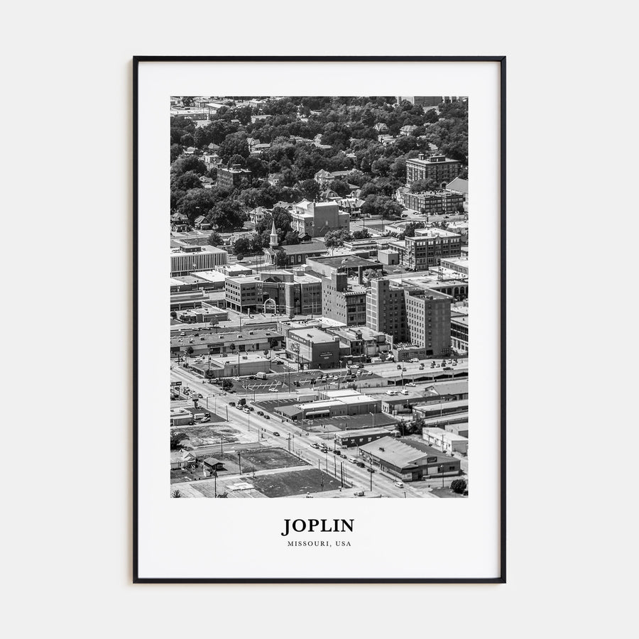 Joplin Portrait B&W Poster