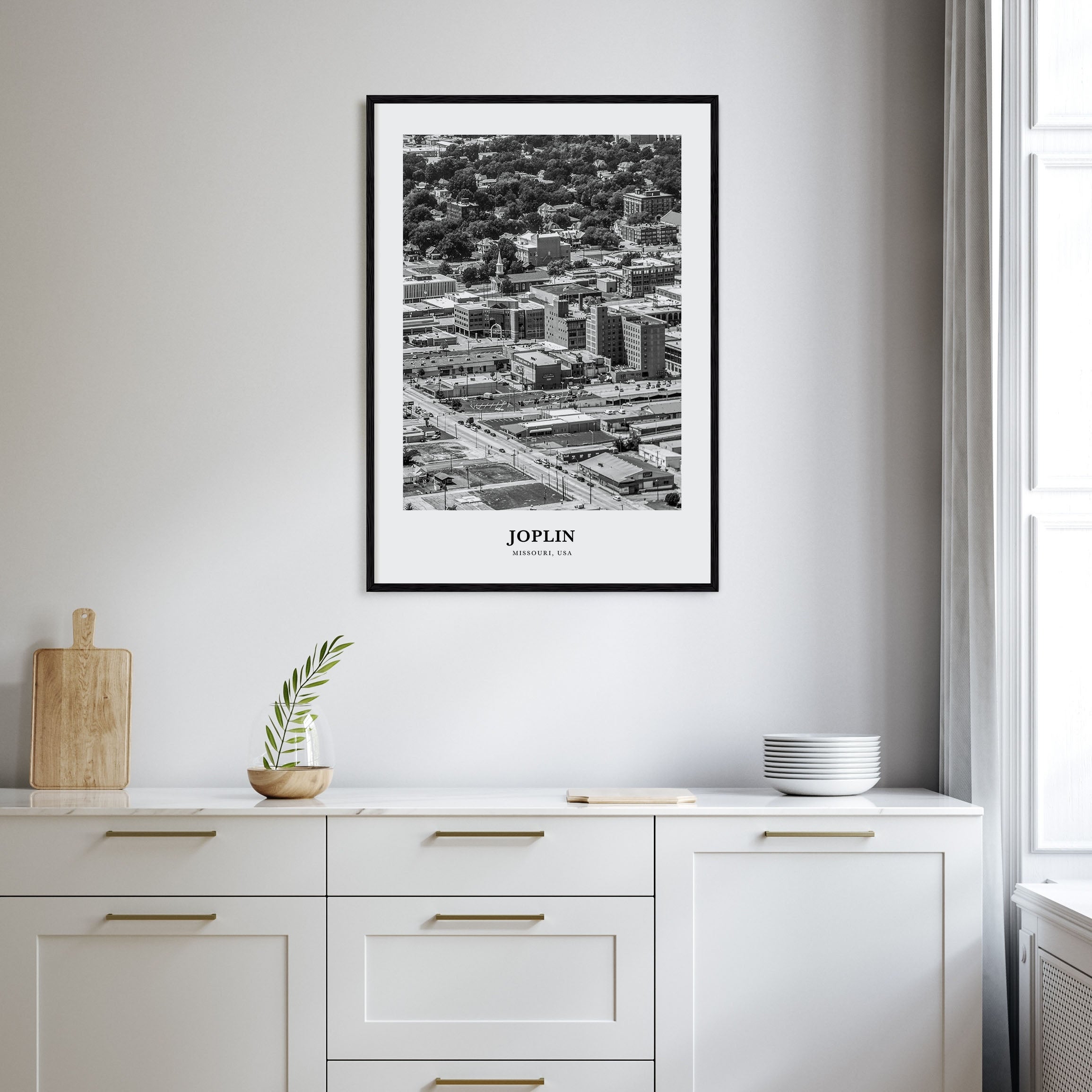 Joplin Portrait B&W Poster