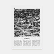 Joplin Travel B&W Poster