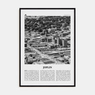 Joplin Travel B&W Poster