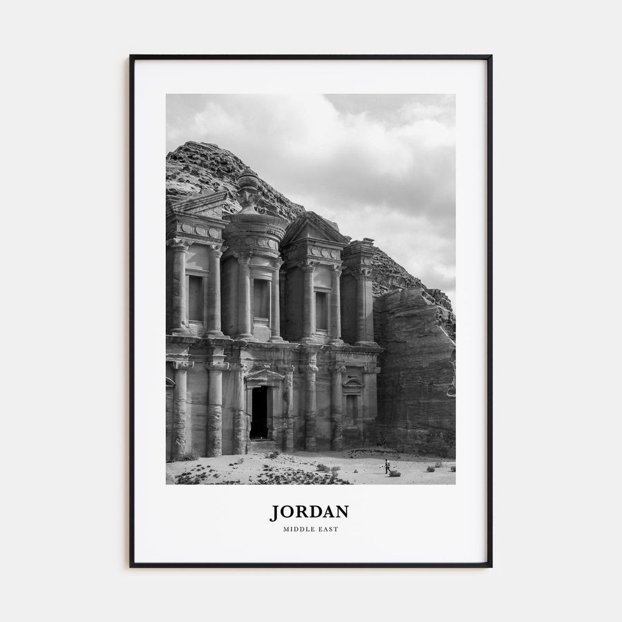 Jordan Portrait B&W Poster