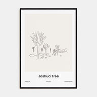 Joshua Tree National Park Drawn Poster