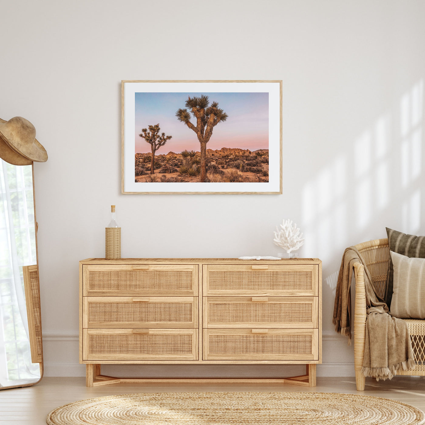 Joshua Tree National Park Landscape Color No 1 Poster