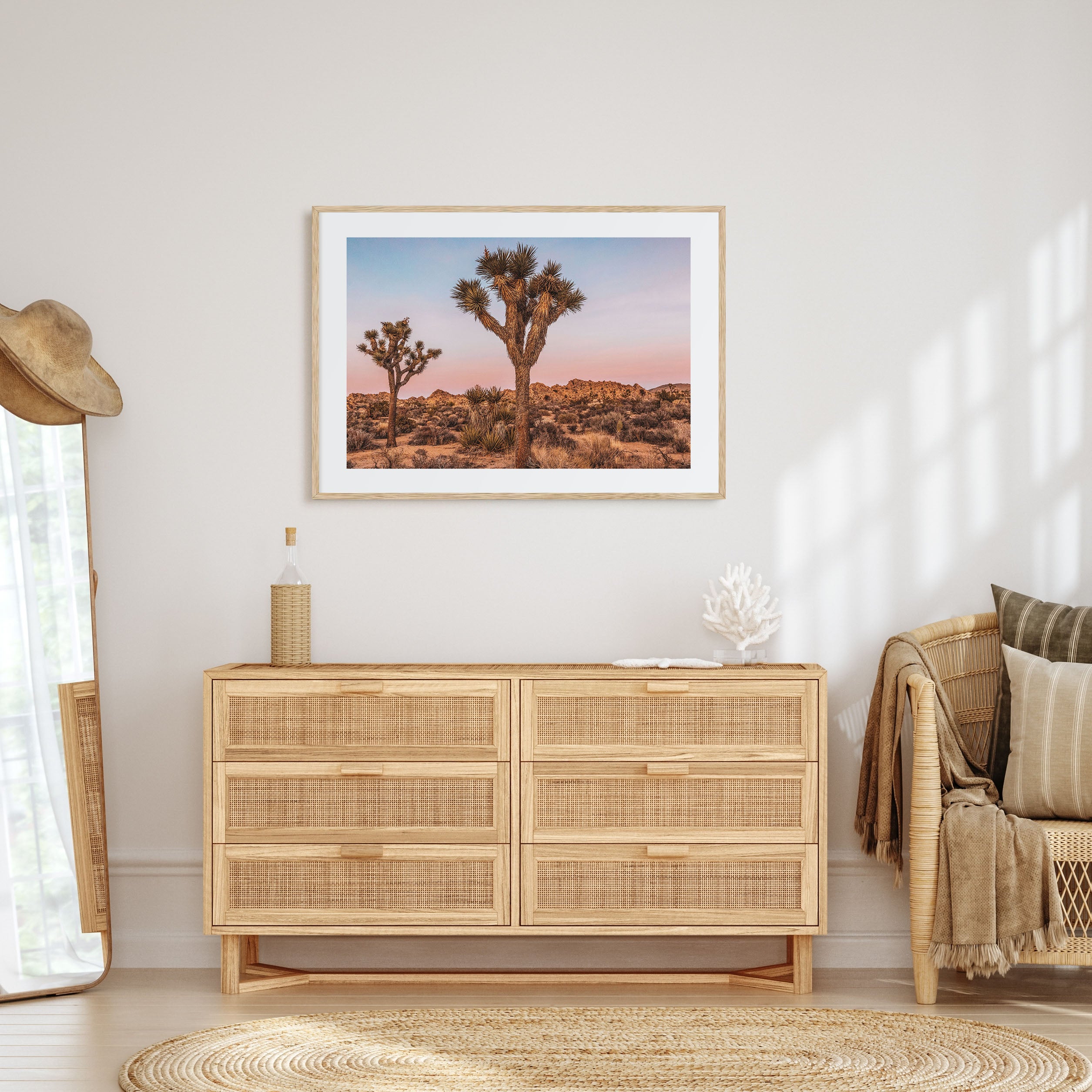 Joshua Tree National Park Landscape Color No 1 Poster