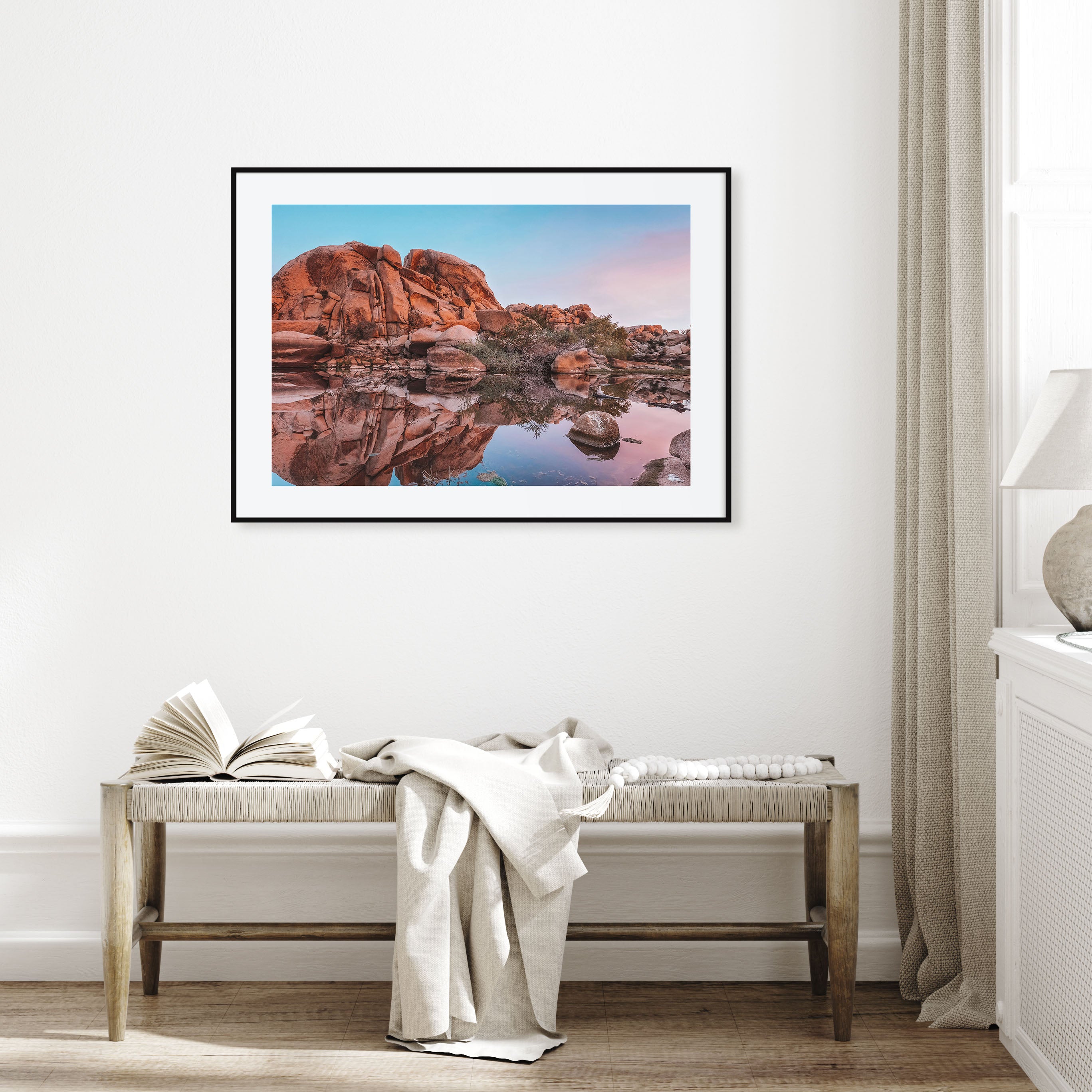 Joshua Tree National Park Landscape Color No 2 Poster