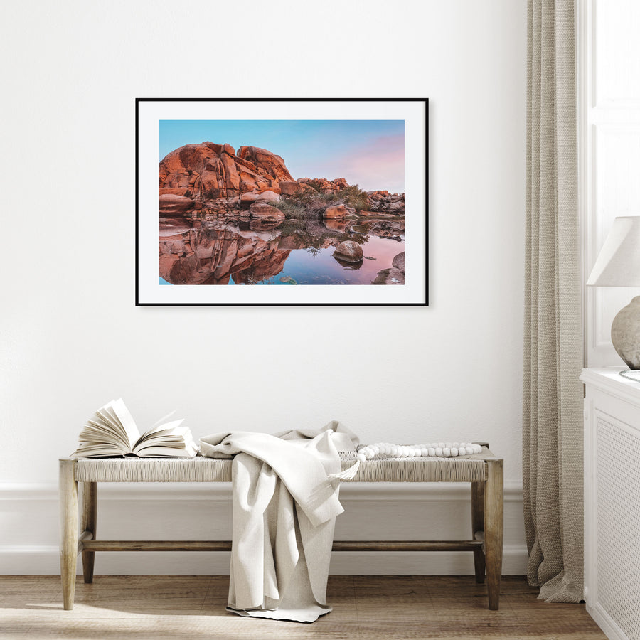 Joshua Tree National Park Landscape Color No 2 Poster