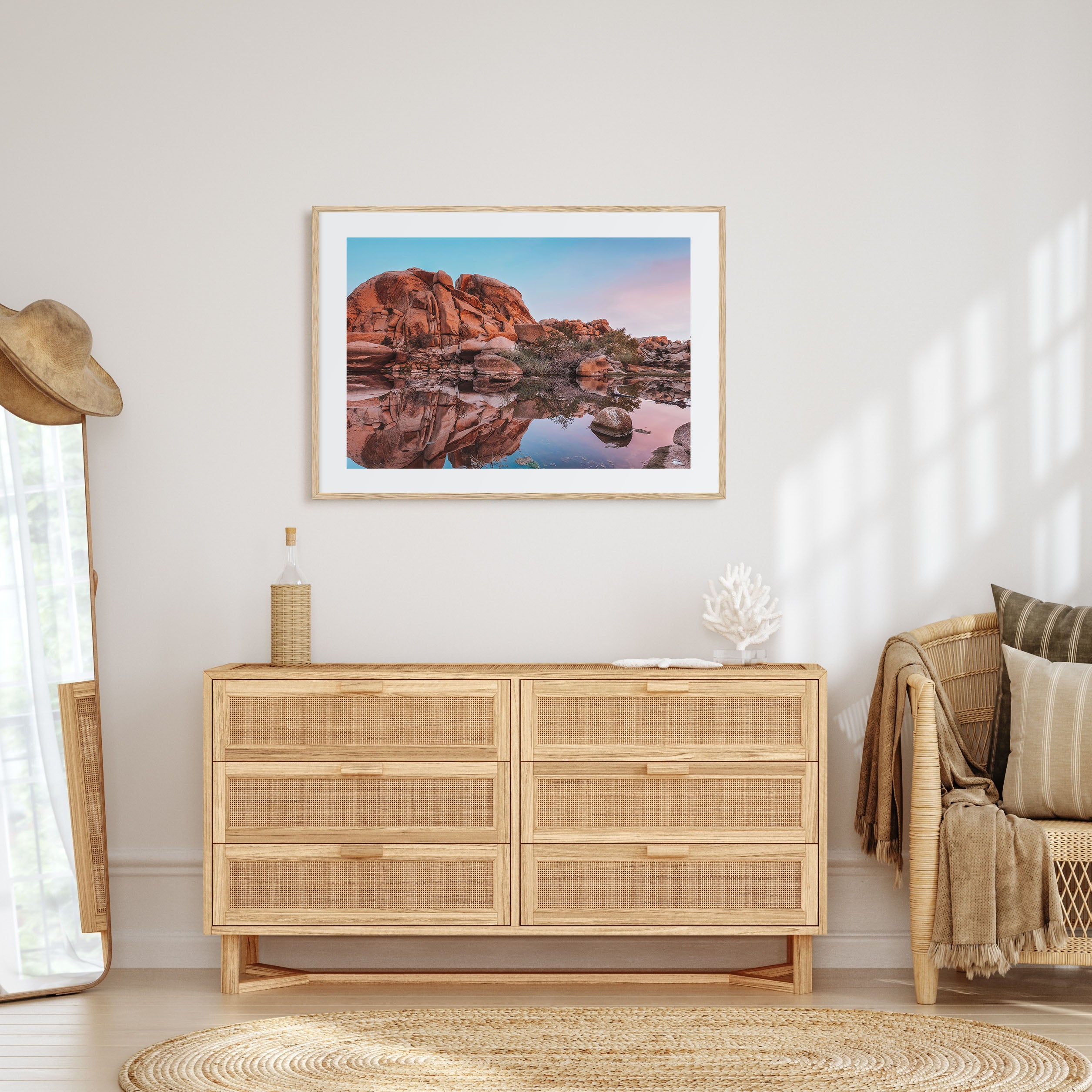 Joshua Tree National Park Landscape Color No 2 Poster