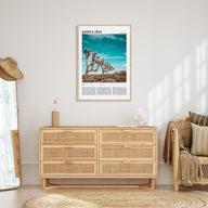 Joshua Tree National Park Travel Color Poster