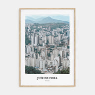 Juiz de Fora Portrait Color Poster