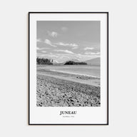 Juneau Portrait B&W No 1 Poster