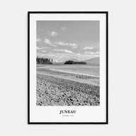 Juneau Portrait B&W No 1 Poster