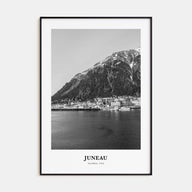 Juneau Portrait B&W No 2 Poster