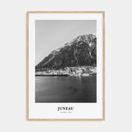 Juneau Portrait B&W No 2 Poster