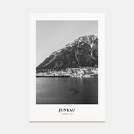 Juneau Portrait B&W No 2 Poster