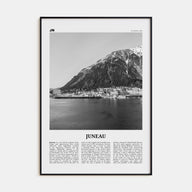 Juneau Travel B&W No 1 Poster