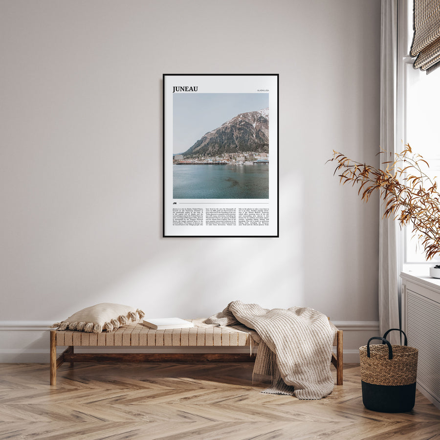 Juneau Travel Color Poster