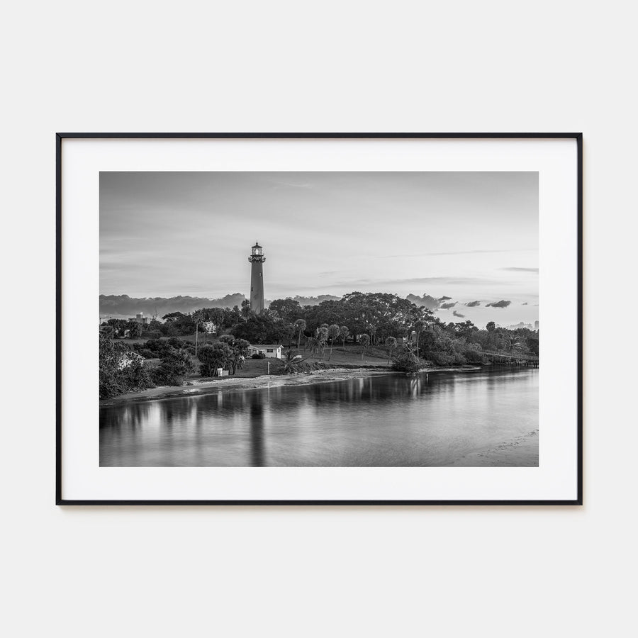 Jupiter Landscape B&W Poster
