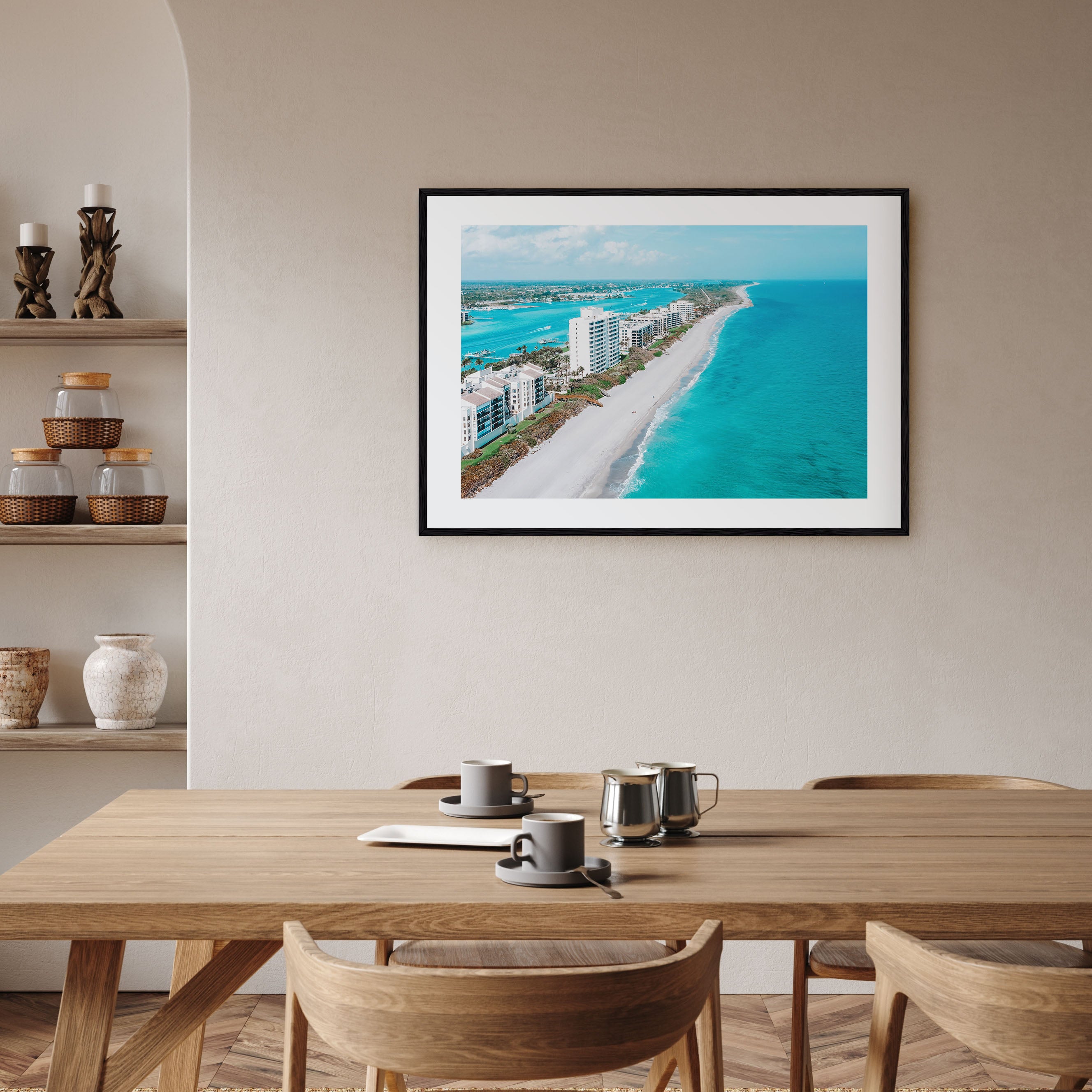 Jupiter Landscape Color Poster