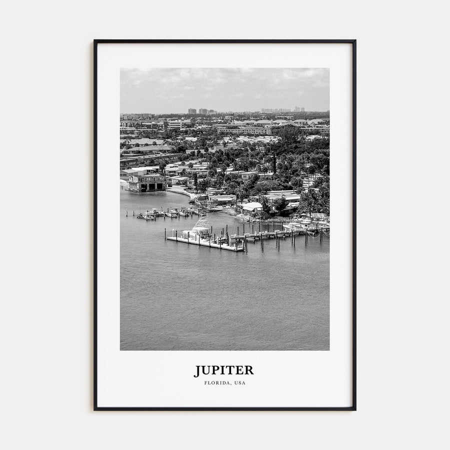 Jupiter Portrait B&W Poster