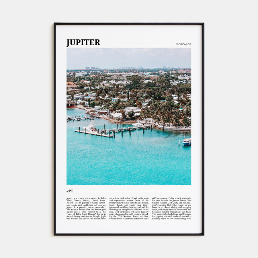 Jupiter Travel Color Poster