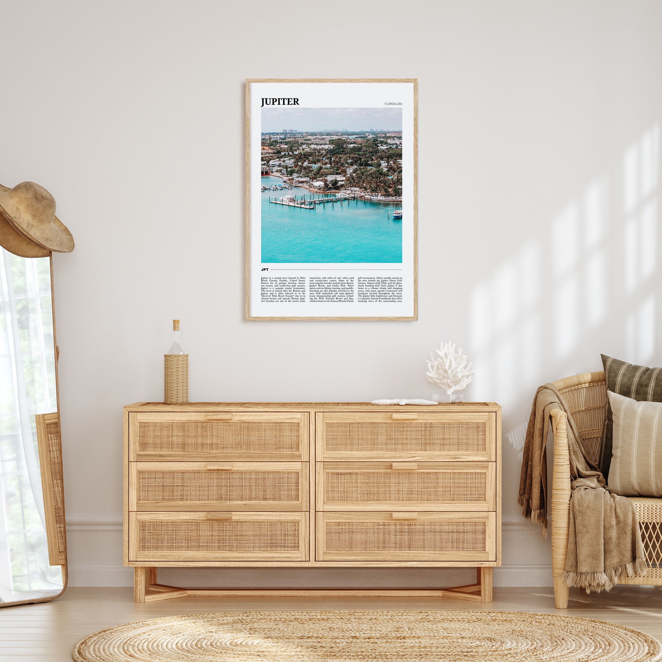 Jupiter Travel Color Poster