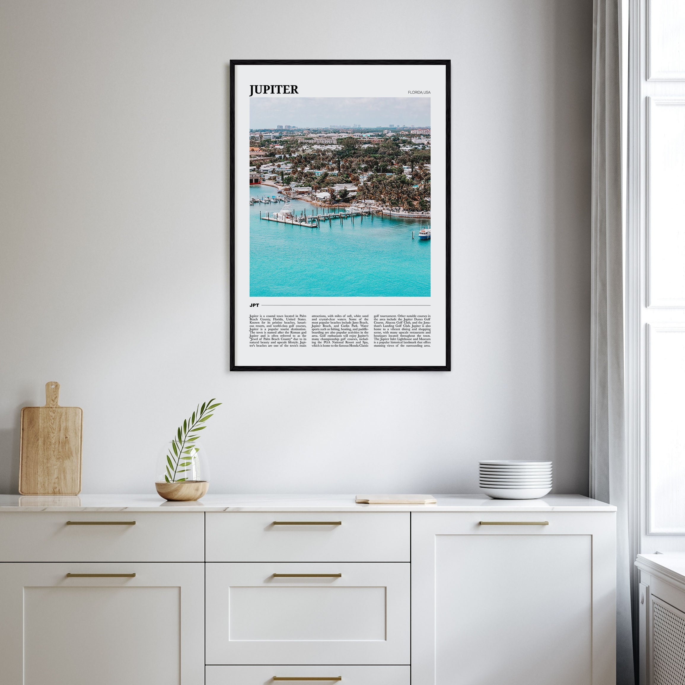 Jupiter Travel Color Poster