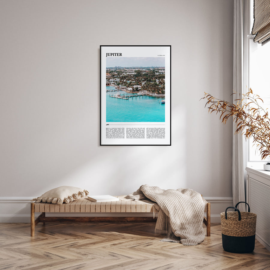 Jupiter Travel Color Poster