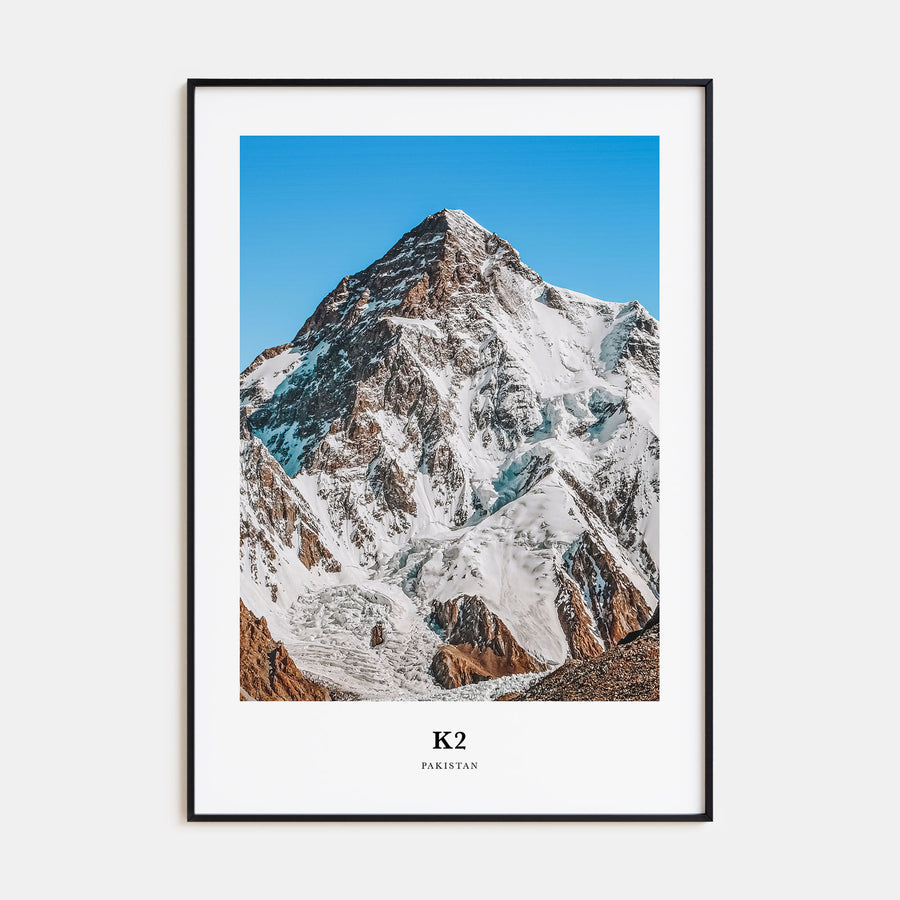 K2 Portrait Color Poster