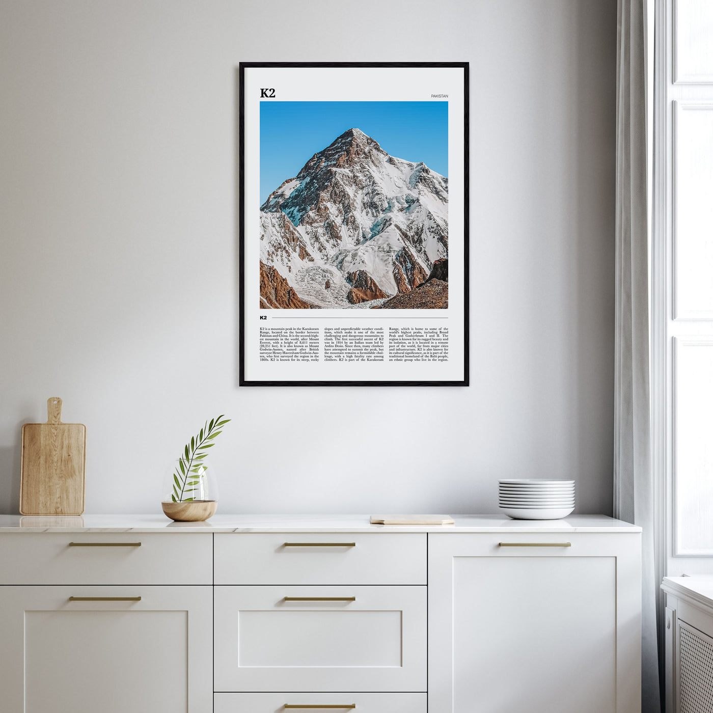 K2 Travel Color Poster