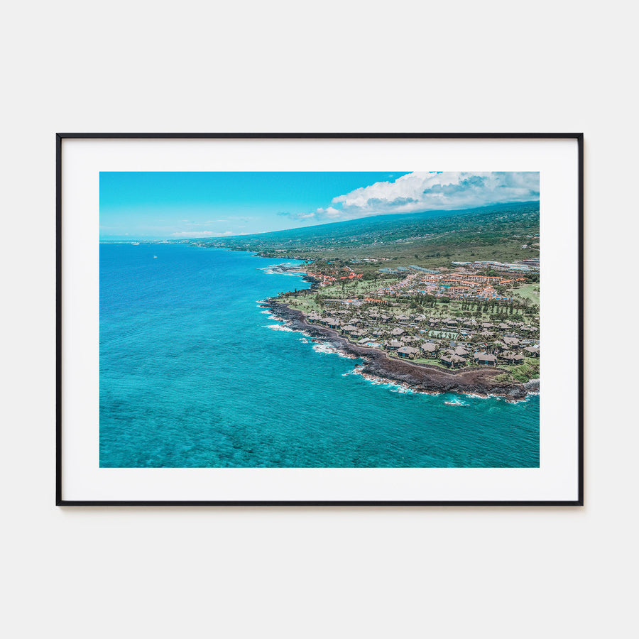 Kailua-Kona Landscape Color Poster