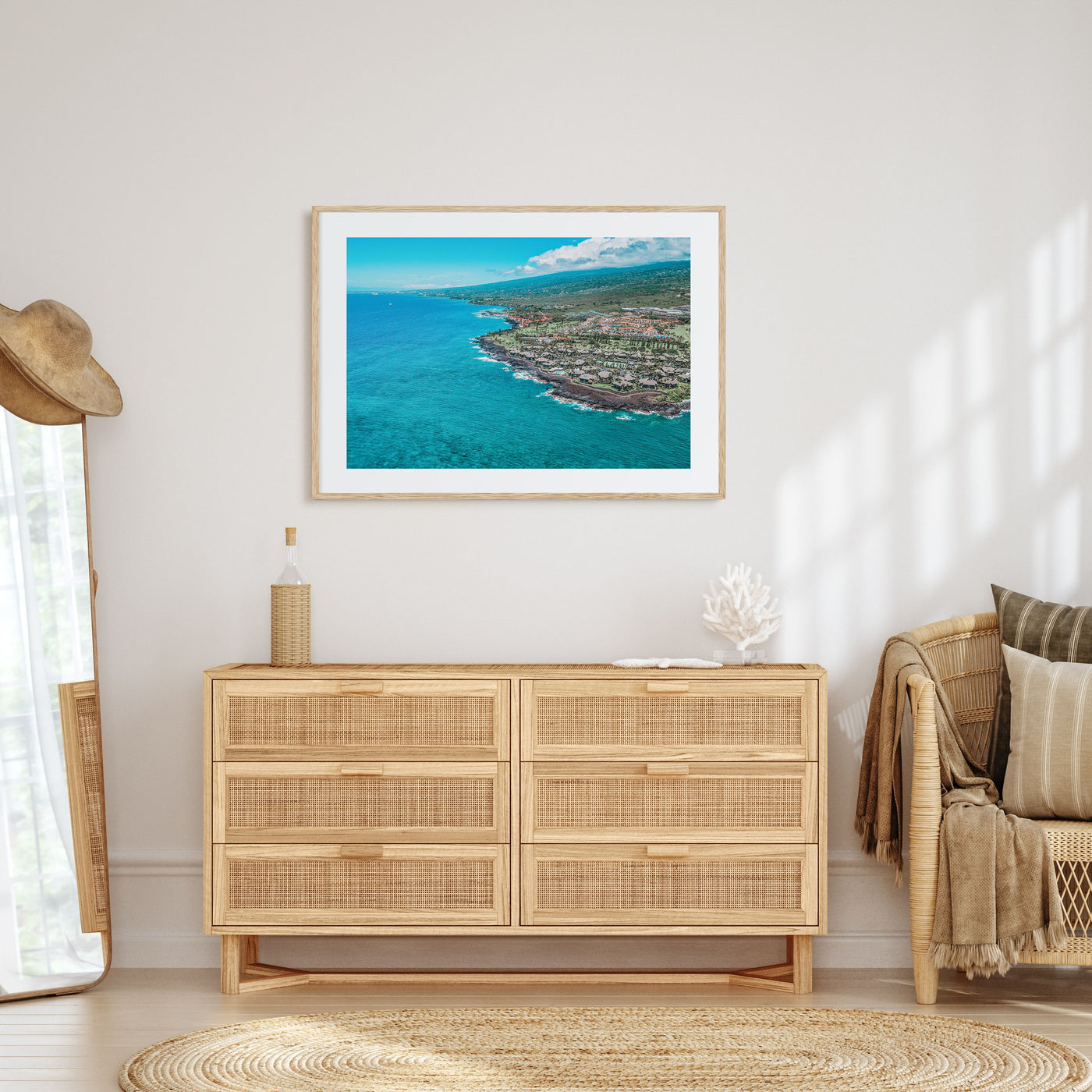 Kailua-Kona Landscape Color Poster