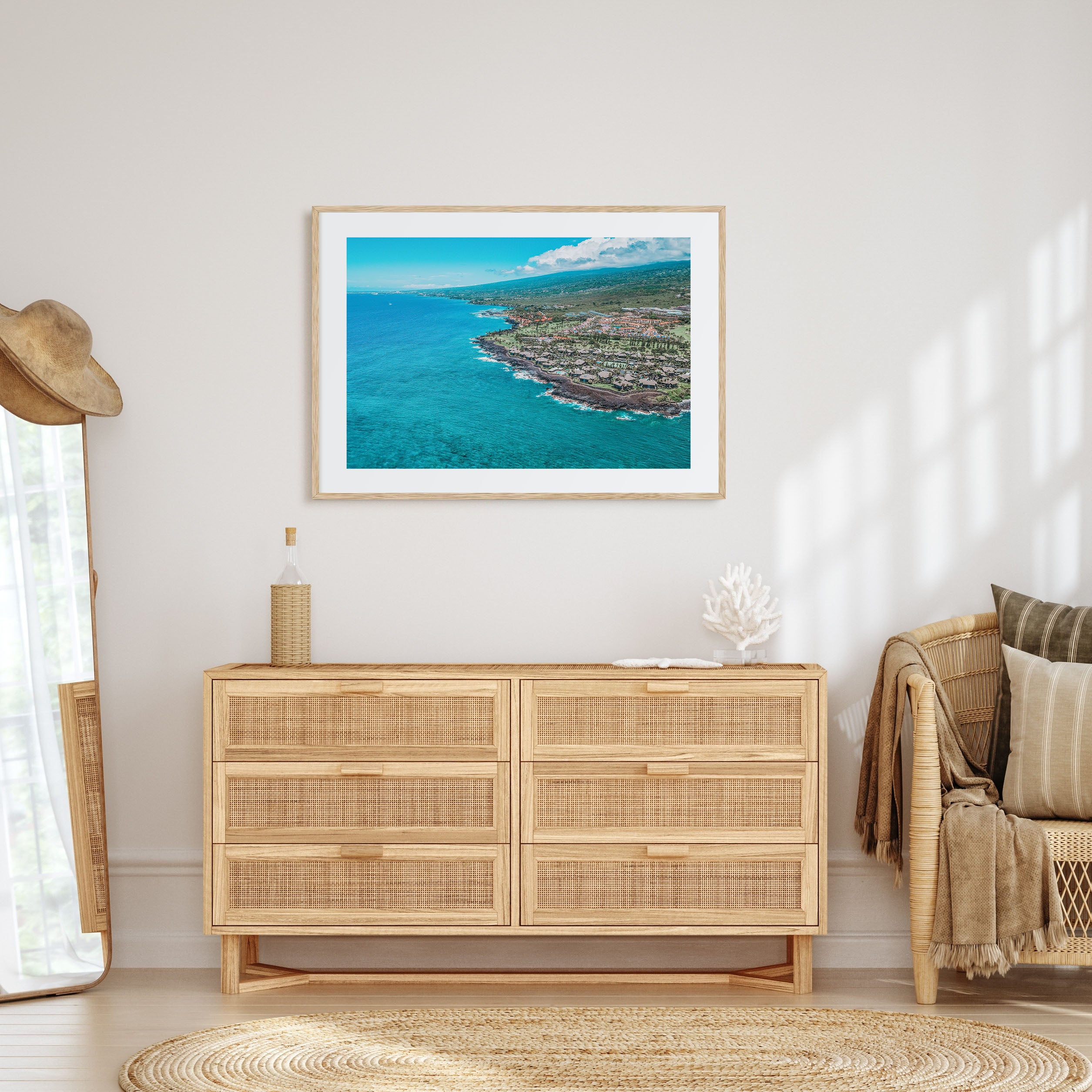 Kailua-Kona Landscape Color Poster