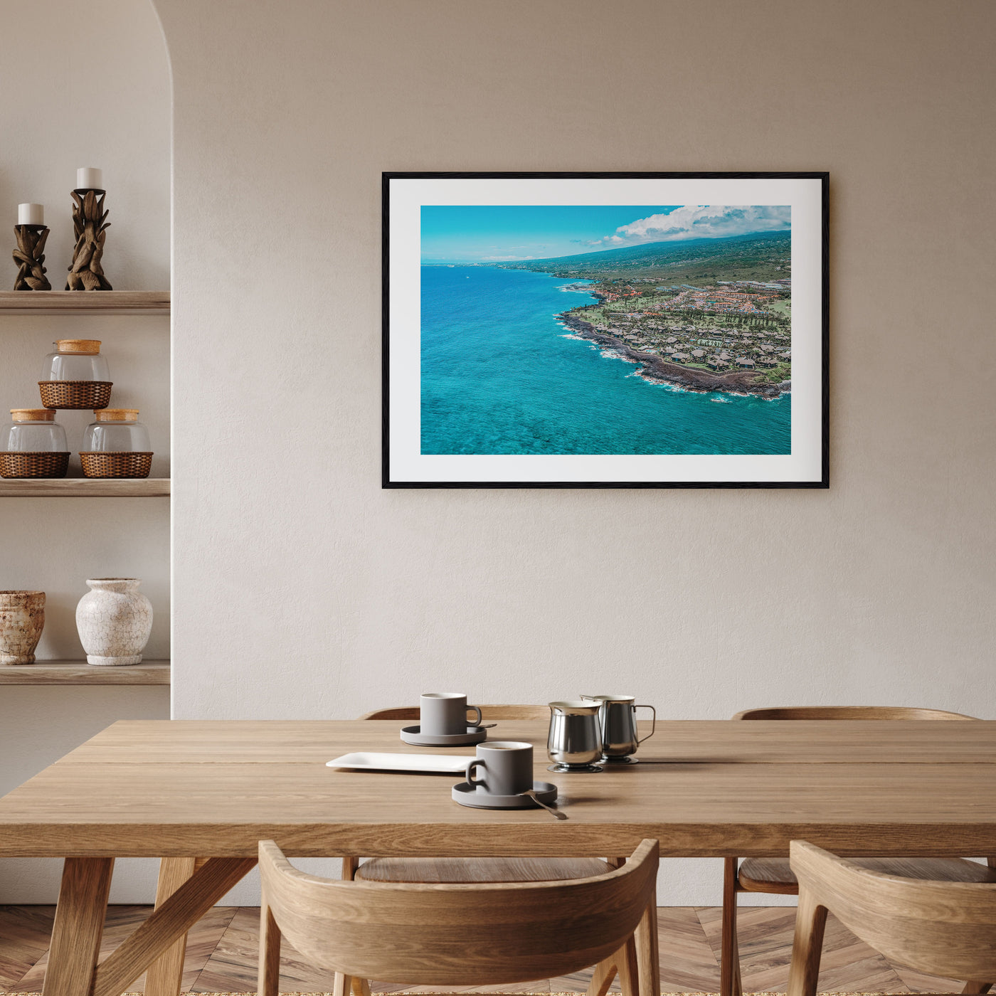 Kailua-Kona Landscape Color Poster
