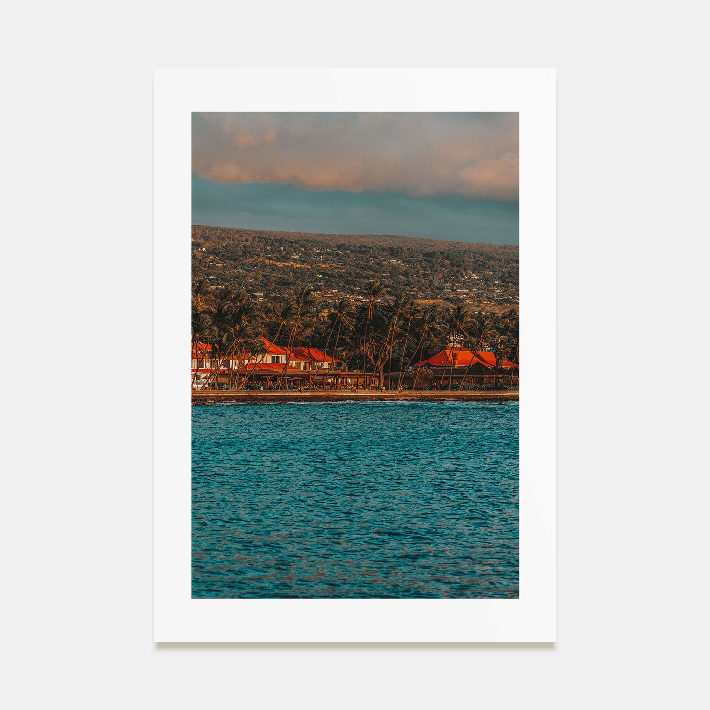 Kailua-Kona Photo Color No 1 Poster